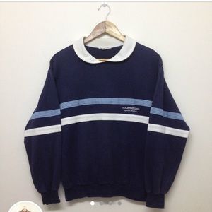 ✔️SOLD✔️Vintage Courreges collar sweatshirt